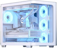 Caja ATX Aerocool P500C ARGB Vidrio Templado Blanco