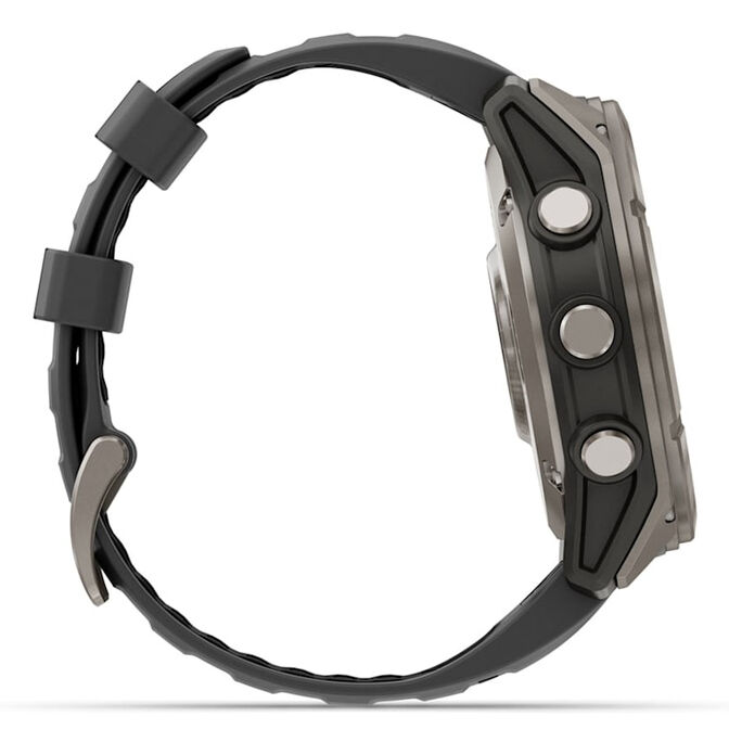 Smartwatch Garmin Fenix 8 Pro AMOLED 51mm Cinzento image number 4