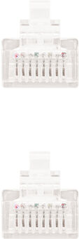 Cable de Red NanoCable RJ45 UTP CAT.5E AWG24 2 M Blanco image number null