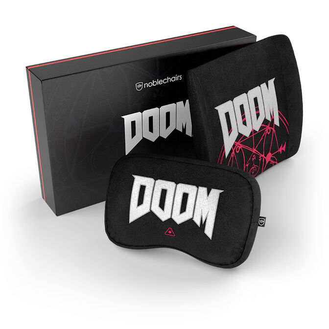 Juego de Almohadas noblechairs Memory Foam - DOOM Edition image number 0