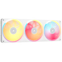 Ventilador Corsair iCUE Link LX360 RGB PWM Blanca 120mm (Pack 3)
