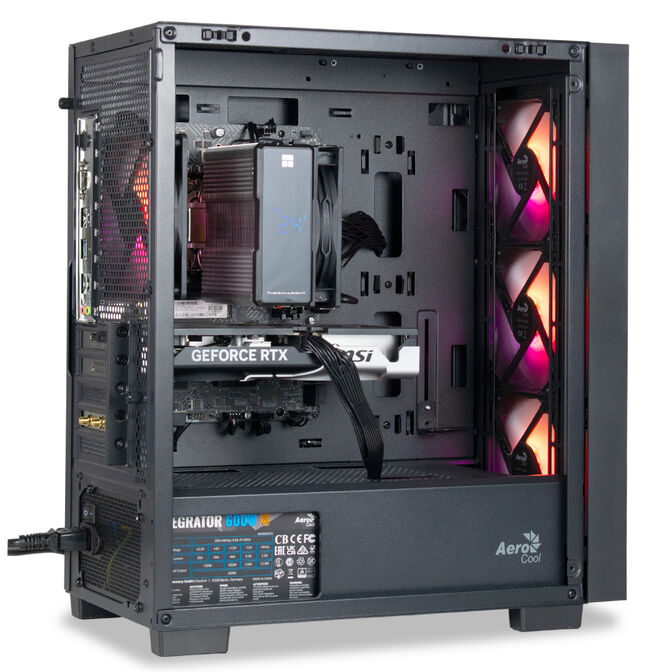 Ordenador AURA Gamer-PC Intel i5 14400F 32GB DDR4 1TB RTX 5060 Ti WiFi W11 image number 2