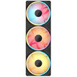Ventilador Corsair iCUE Link LX360-R RGB PWM Negra 120mm (Pack 3) image number null