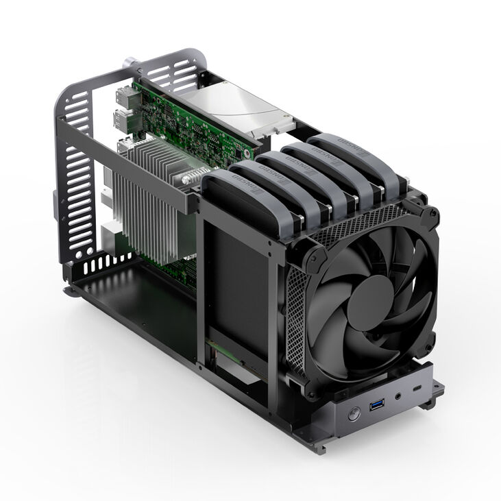 Caja Mini-ITX Jonsbo N1 Cinzenta image number 22