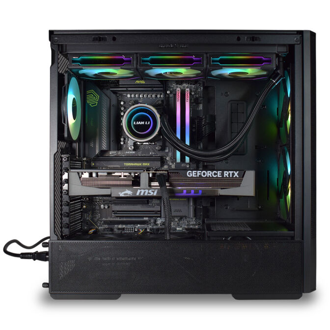 Ordenador King Mod Gamer-PC Ryzen 7 9800X3D 32GB DDR5 1TB RTX 5070 Ti WiFi W11 image number 2