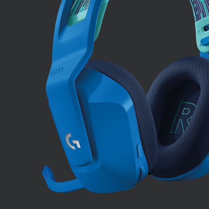 Auriculares Logitech G733 RGB Lightspeed Wireless Azul image number 15