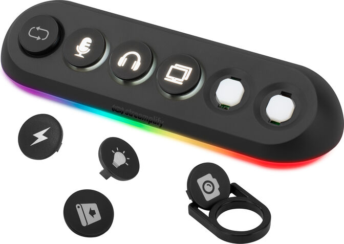 HUB Streamplify DECK 5 Slot, RGB, 12V, EU - Negro image number 6