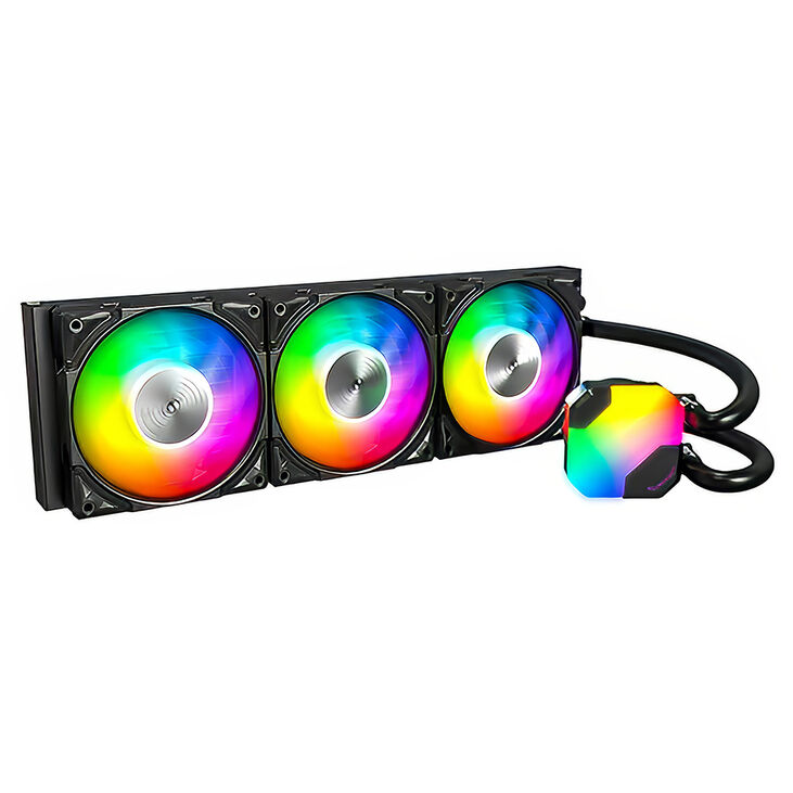 Water Cooler CPU Montech HyperFlow ARGB 360mm Negro image number 0