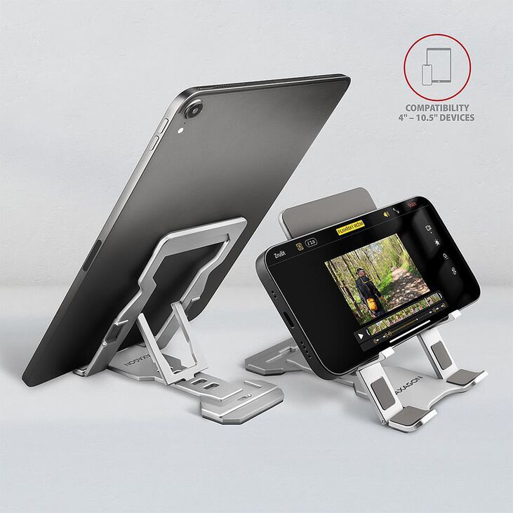 Soporte Mesa AXAGON STND-M Ajustable para Smartphone/Tablet Plata image number 3