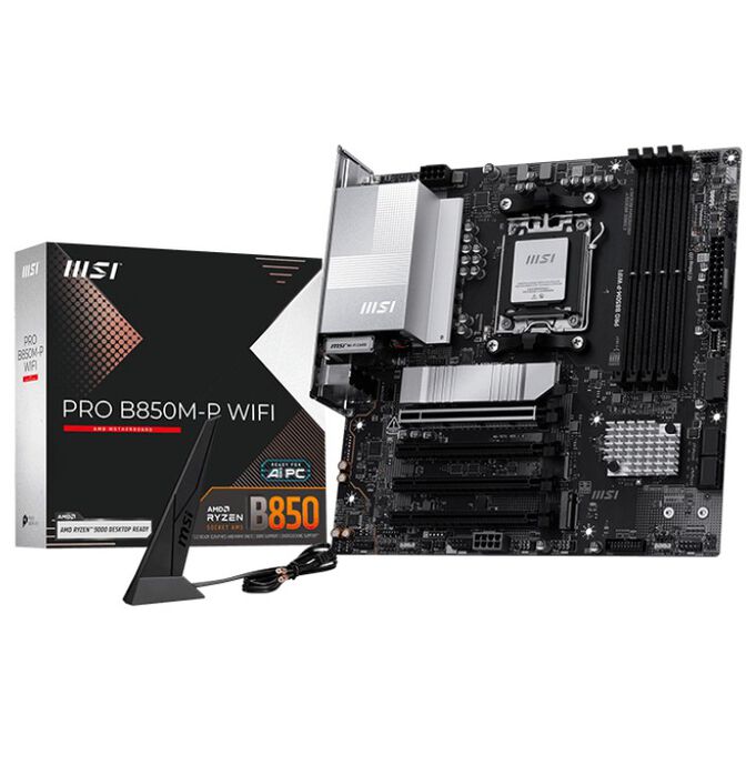 Placa Base MSI B850M-P PRO WIFI image number 0