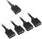 Cable Splitter Kolink 1-4 ARGB 30cm