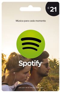 Spotify Gift Card 21Eur