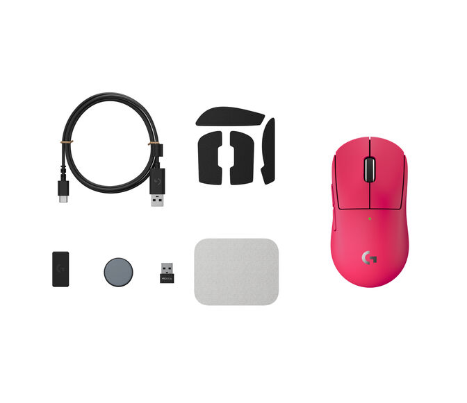 Rat&oacute;n Logitech G PRO X Superlight 2C 44000DPI Lightspeed Wireless Rosa image number 5