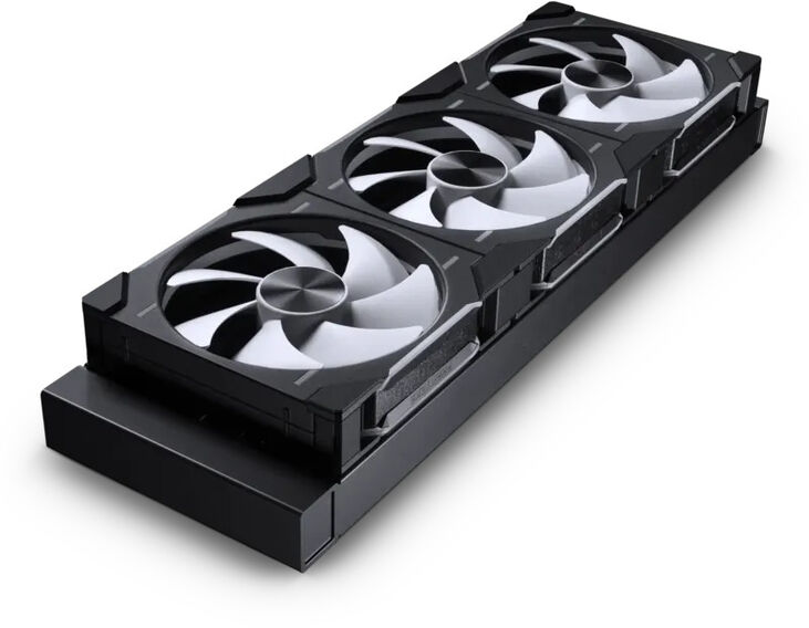 Water Cooler CPU Phanteks Glacier One 420D30 DRGB X2 Negro - 420mm image number 3