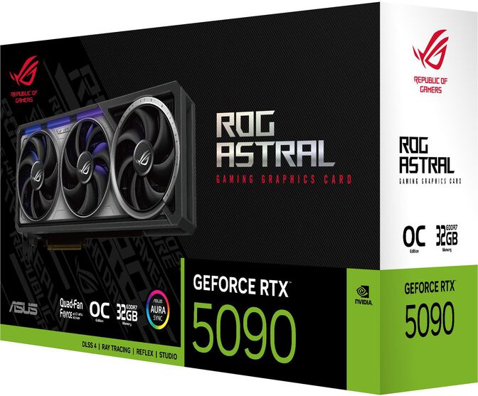 Tarjeta Gr&aacute;fica Asus GeForce&reg; RTX 5090 ROG Strix Astral OC 32GB GDDR7 DLSS4 image number 14