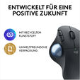 Rat&oacute;n Logitech Ergo M575S Trackball 2000DPI Wireless/Bluetooth Grafito image number null