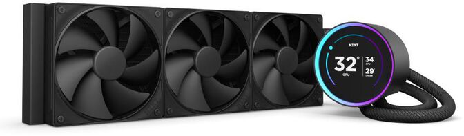 Kit de Refrigeraci&oacute;n L&iacute;quida CPU NZXT Kraken Elite 360 (2025) Negro image number 0