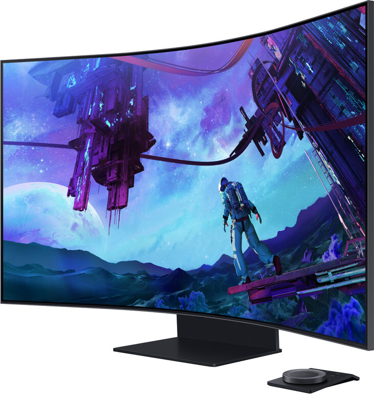 Monitor Curvo Samsung Odissey G9 Ark 54.6" VA 4K 165Hz 1ms FreeSync Premium Pro image number 4