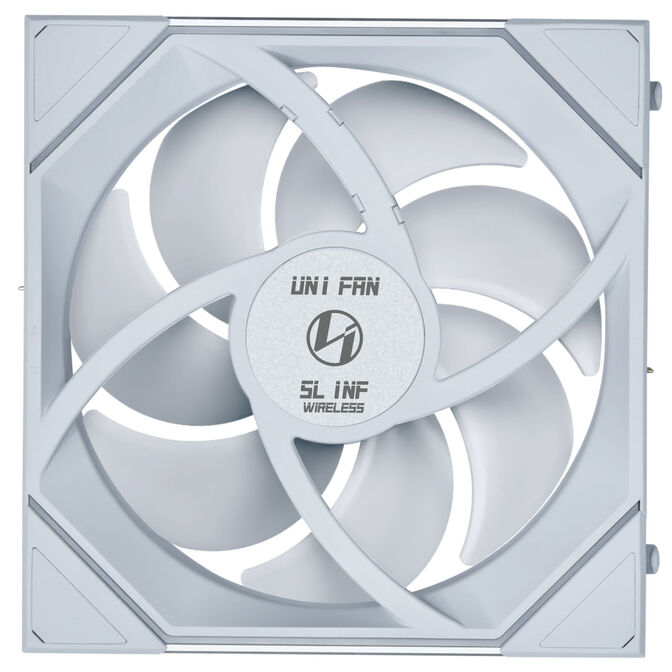 Ventilador Lian Li UNI FAN SL140 Infinity Wireless RGB Reverse Blade PWM Blanco 140mm image number 4