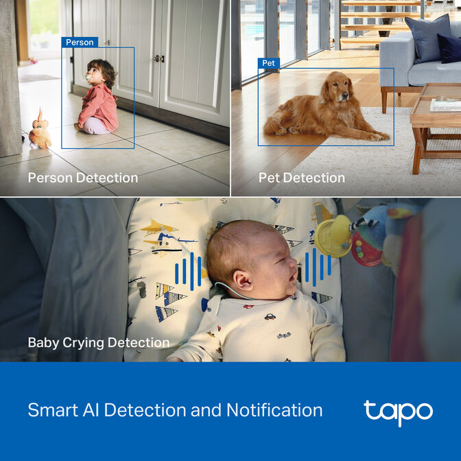 C&aacute;mara de Vigilancia TP-Link Tapo C260 4K Pan/Tilt AI Home Security Wi-Fi image number 10
