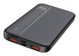 Powerbank Ewent EW1161 10000mAh Thin PD 22.5W Fast Charging Negra image number null