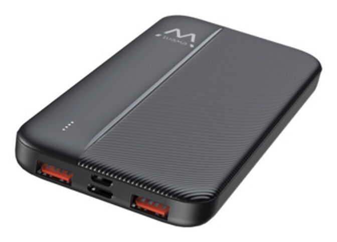Powerbank Ewent EW1161 10000mAh Thin PD 22.5W Fast Charging Negra image number 3