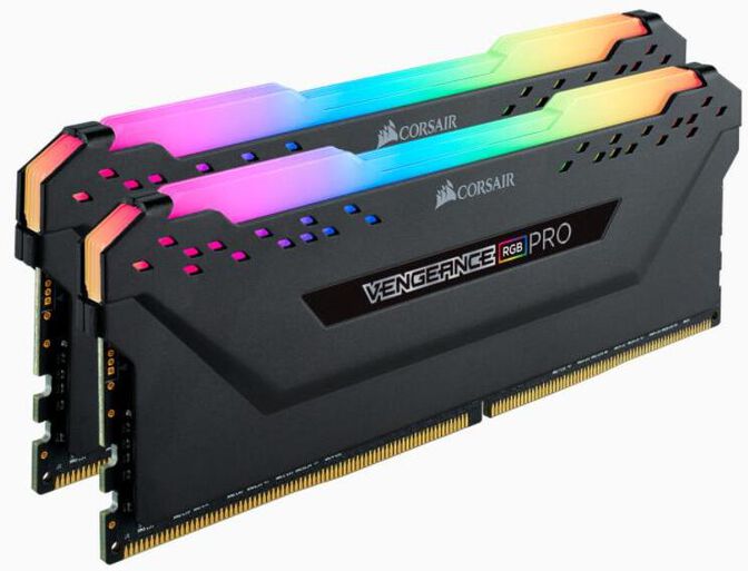 Corsair Kit 32GB (2 x 16GB) DDR4 3200MHz Vengeance RGB Pro CL16 image number 1