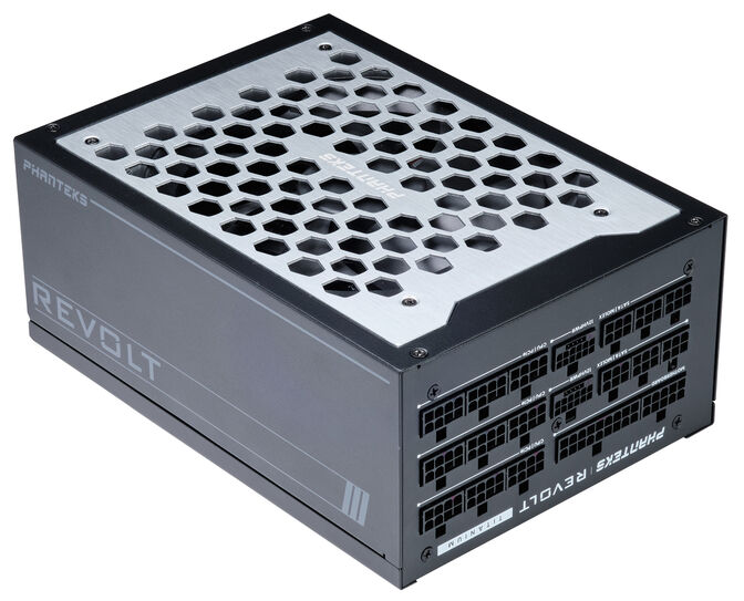 Fuente Modular Phanteks Revolt ATX 3.0 PCIe 5.0 1600W Titanium Preta (Sin Cables Inclu&iacute;dos) image number 1