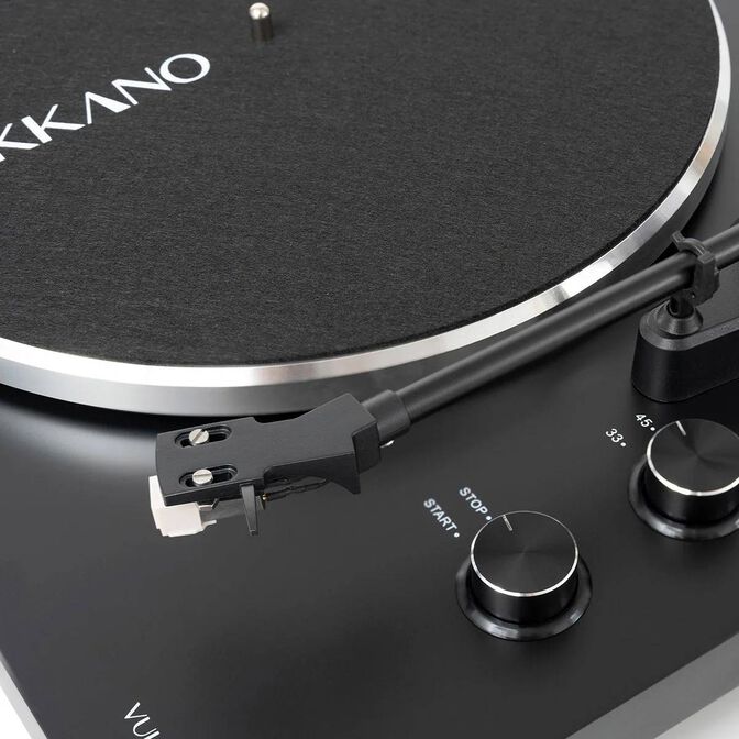 Tocadiscos Vulkkano TD10 10W Bluetooth USB Negro image number 6