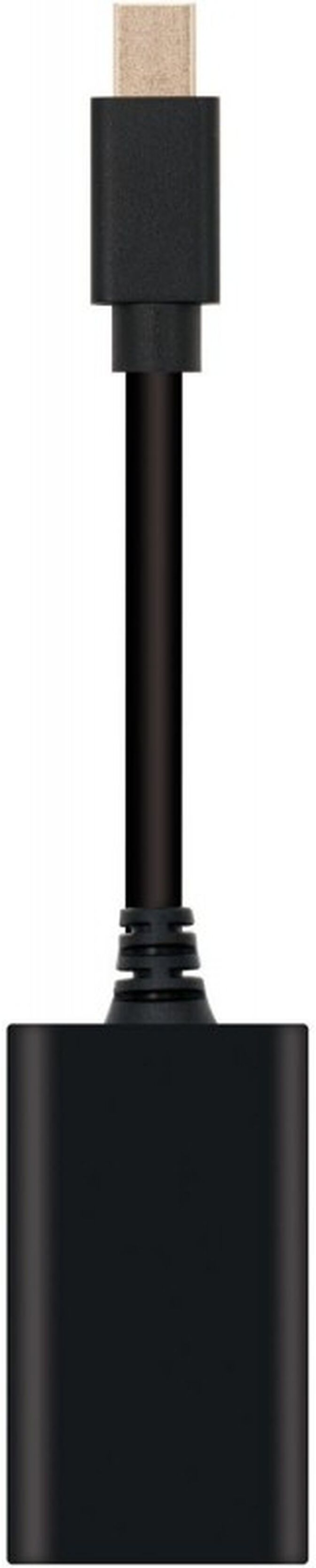 Adaptador NanoCable Mini DisplayPort M para HDMI F 15 CM Negro image number 0