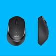 Rat&oacute;n Logitech B330 Silent Plus 1000DPI Wireless Negro image number null