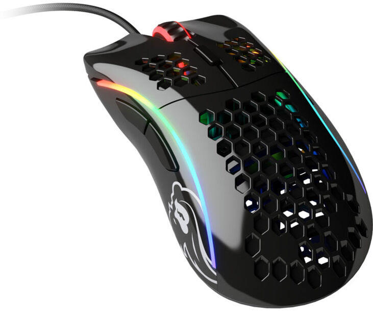 Ratón Gaming Glorious Model D- Glossy Negro image number 0