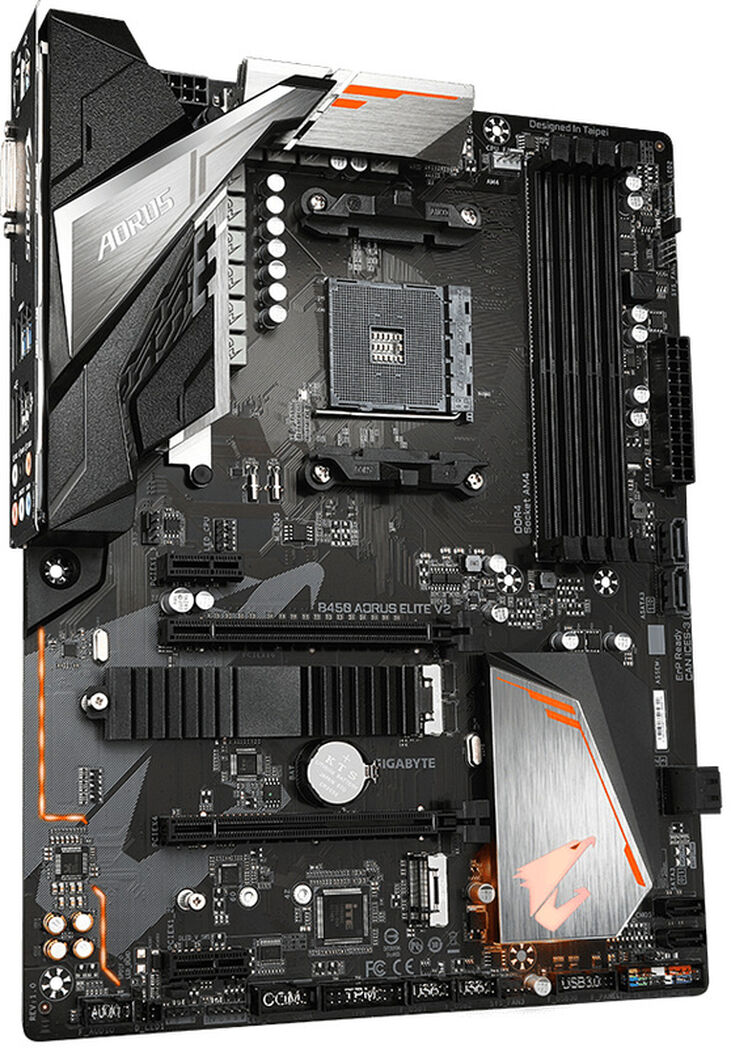 GIGABYTE B450 AORUS Elite V2 AMD B450 Z&oacute;calo AM4 ATX image number 2