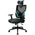 Silla Gaming Ergonomica ThunderX3 YAMA 1 - Negro/Turquesa image number null