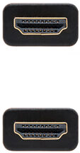 Cable HDMI V2.0 4K@60Hz 18Gbps NanoCable USB-A M/M 7 M Premium Negro image number null