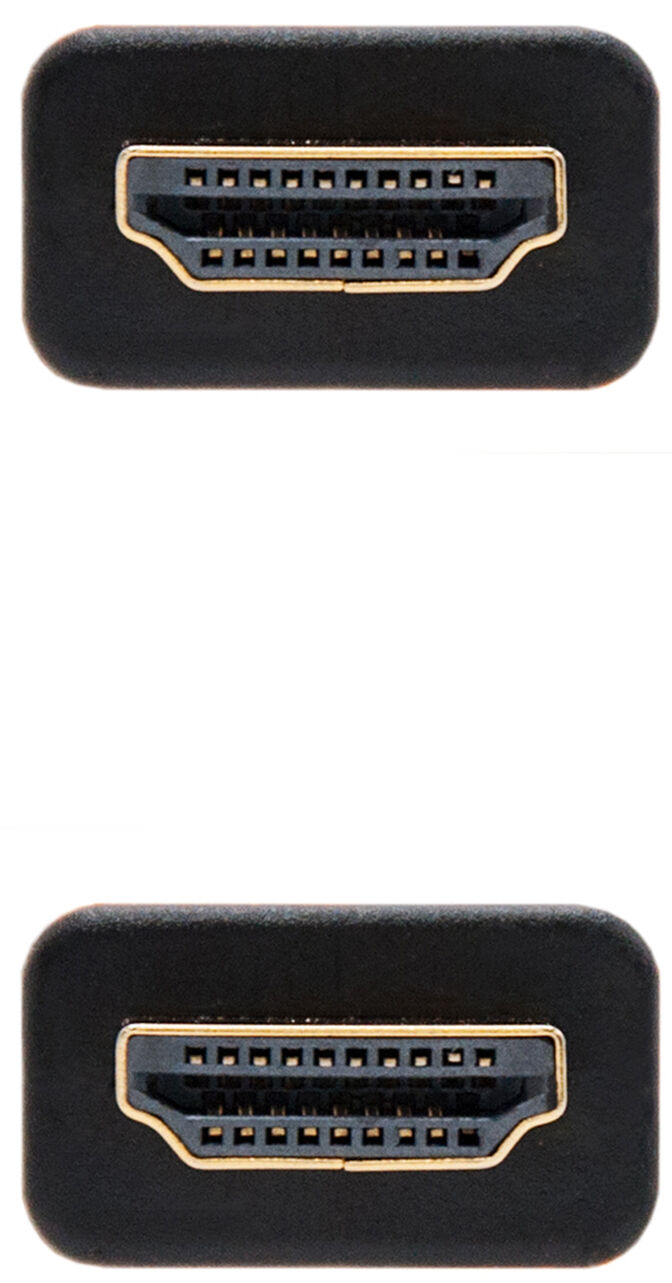 Cable HDMI V2.0 4K@60Hz 18Gbps NanoCable USB-A M/M 7 M Premium Negro image number 2
