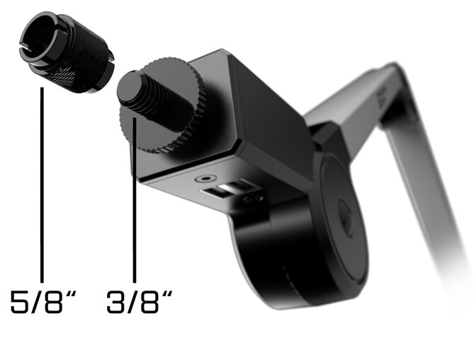 Brazo para Micr&oacute;fono Endgame Gear MicArm - Blanco image number 7