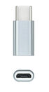 Adaptador USB-C NanoCable USB-C/M para USB-A/F Gris image number null