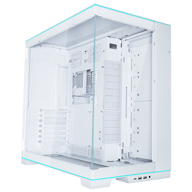 Caja E-ATX Lian Li O11 Dynamic Evo RGB Blanco Vidrio Templado image number 0