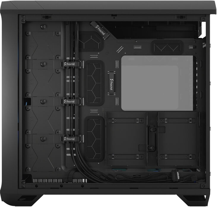 Torre E-ATX Fractal Design Torrent Black RGB Cristal Templado Light Tint image number 14