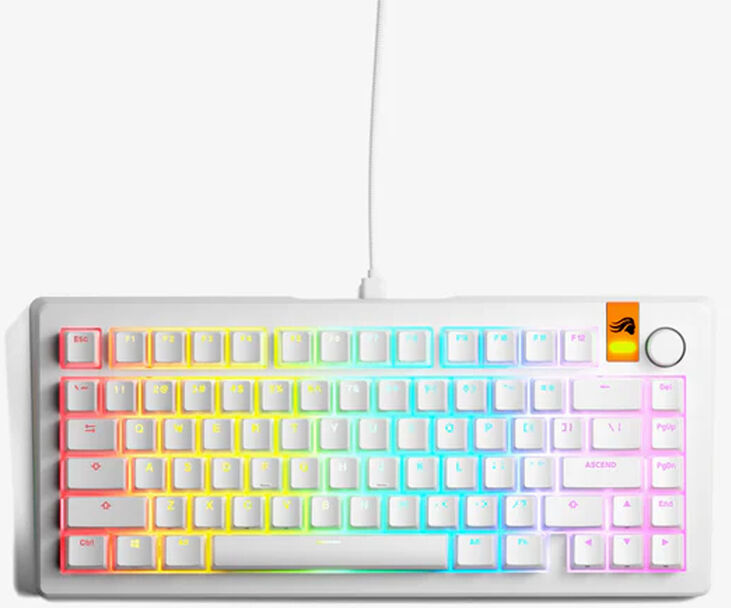 Teclado Mecânico Glorious GMMK 3 HE 75% Blanco - Fox Switch (US) image number 0