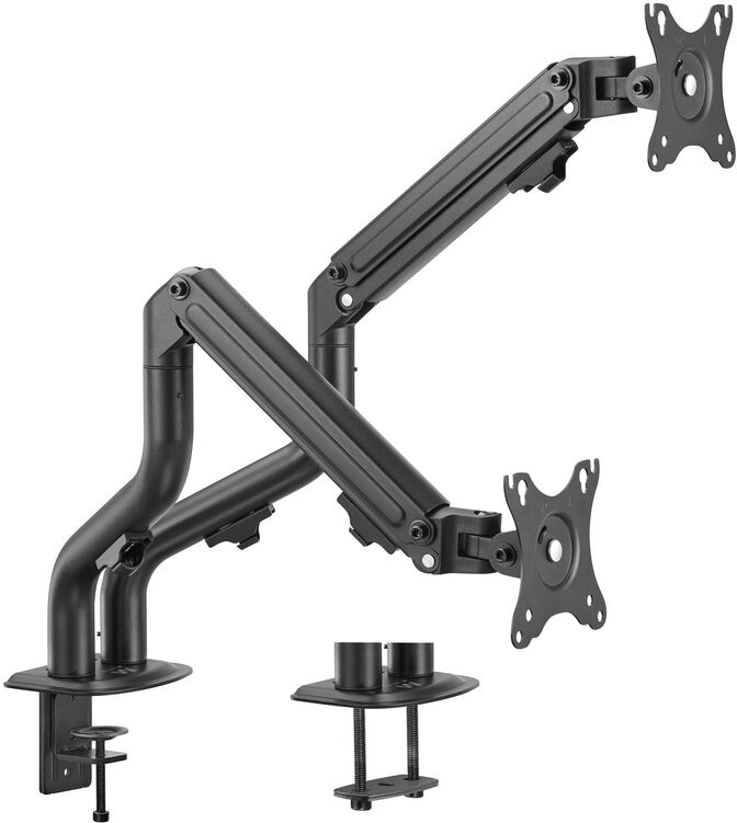 Soporte de Mesa Duplo 17" a 32" Ewent Negro image number 0