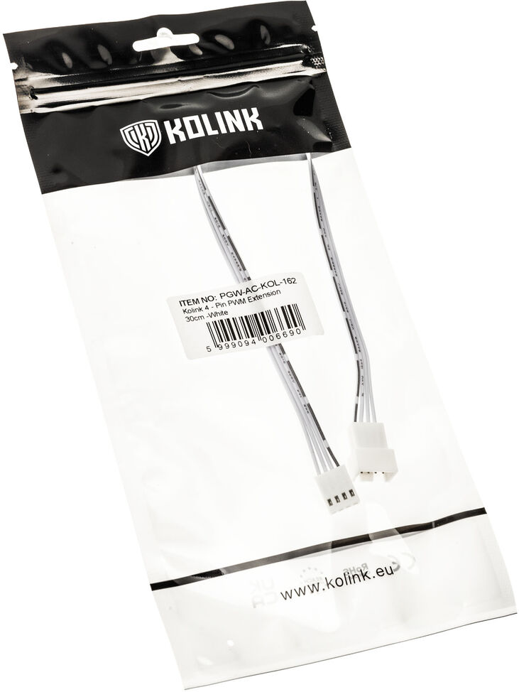 Extensión PWM Kolink 30cm Blanco image number 2