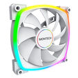 Ventilador Montech AX140 PWM ARGB PWM 140mm Blanco image number null