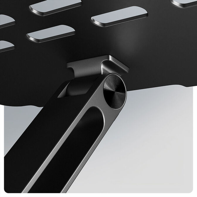 Soporte Elevat&oacute;rio AXAGON STND-LQB  para Port&aacute;tiles Ajustable Aluminio Negro image number 5