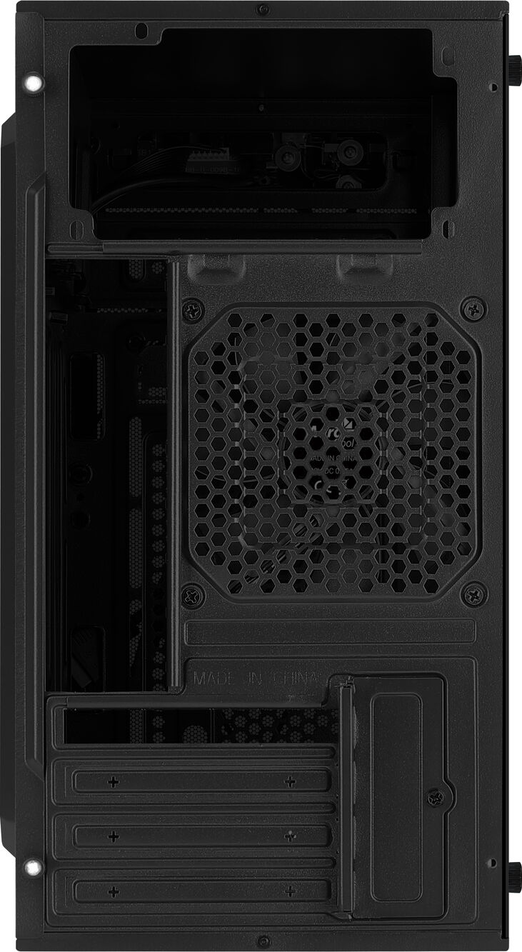 Caja Micro-ATX Aerocool CS-107 Negro image number 12