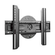 Soporte de Pared Tooq Rota&ccedil;&atilde;o 360&ordm; 37" a 70" Max. 50Kg Negro image number null
