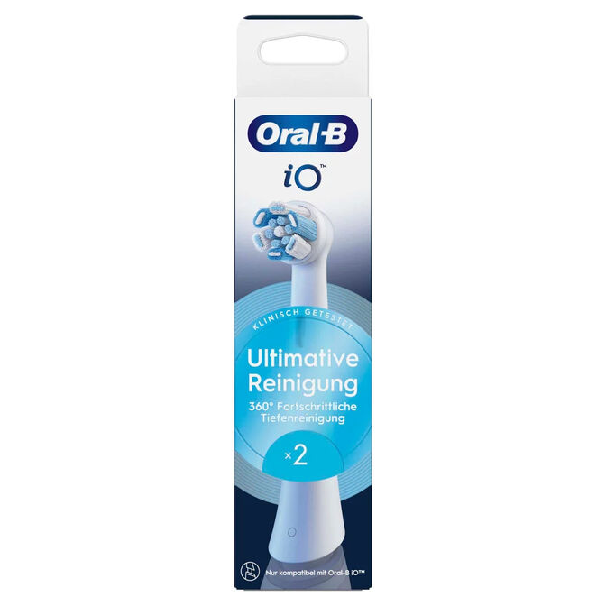 Recambios para Cepillo de Dientes El&eacute;ctrico Oral-B iO Ultimative Reinigung Pack 2 Unidades image number 1