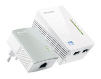 Powerline TP-Link TL-WPA4220 KIT AV600 Homeplug AV2 Fast Ethernet Wi-Fi 300Mbps