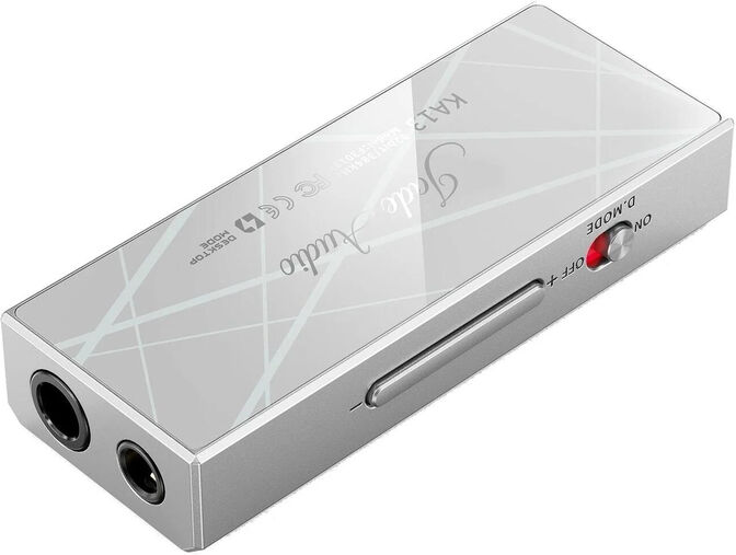DAC Amplificador Port&aacute;til FiiO KA13 550mW Plateado image number 1